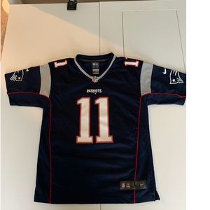 New England Patriots Boys L 14 16 Edelman Jersey